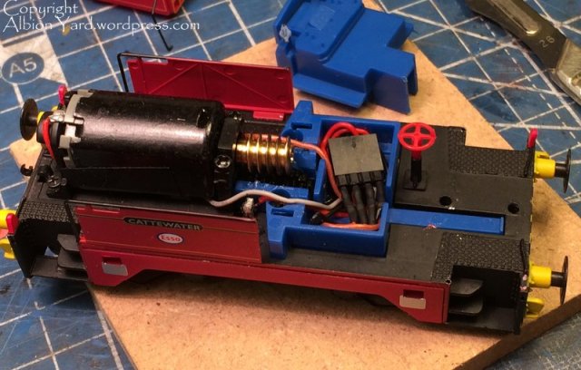 Chassis top overview