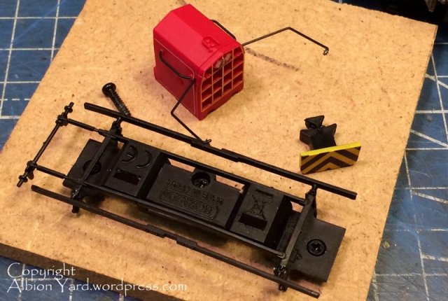 Keeper plate/rear bonnet and buffer beam filler.