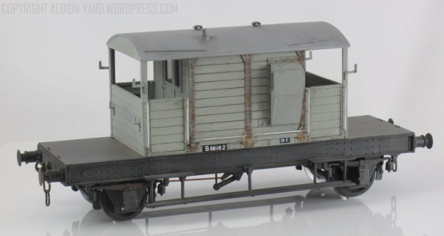 Parkside Dundas  7mm Scale Southern Brake Van