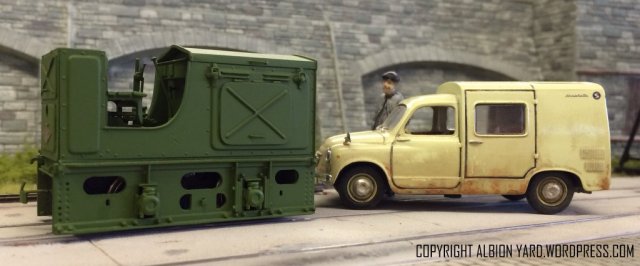 Bob Barlows' , Potato railway loco, a Malcom Moore kit.